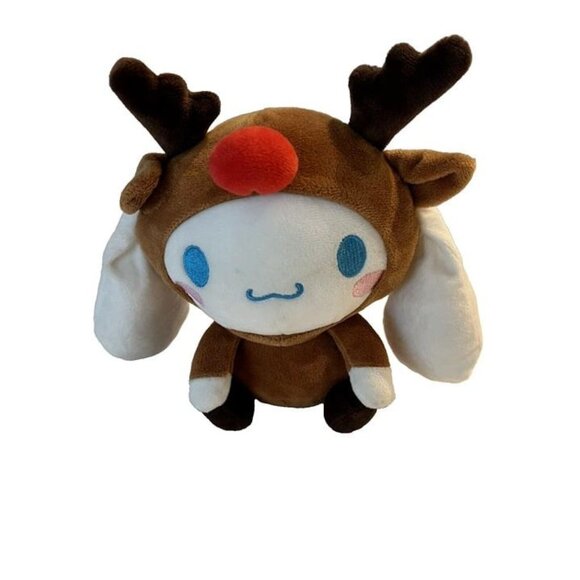 Hello Kitty CINNAMONROLL Reindeer 9" Plush Christmas Sanrio 2023 Collectable Toy - Picture 1 of 7